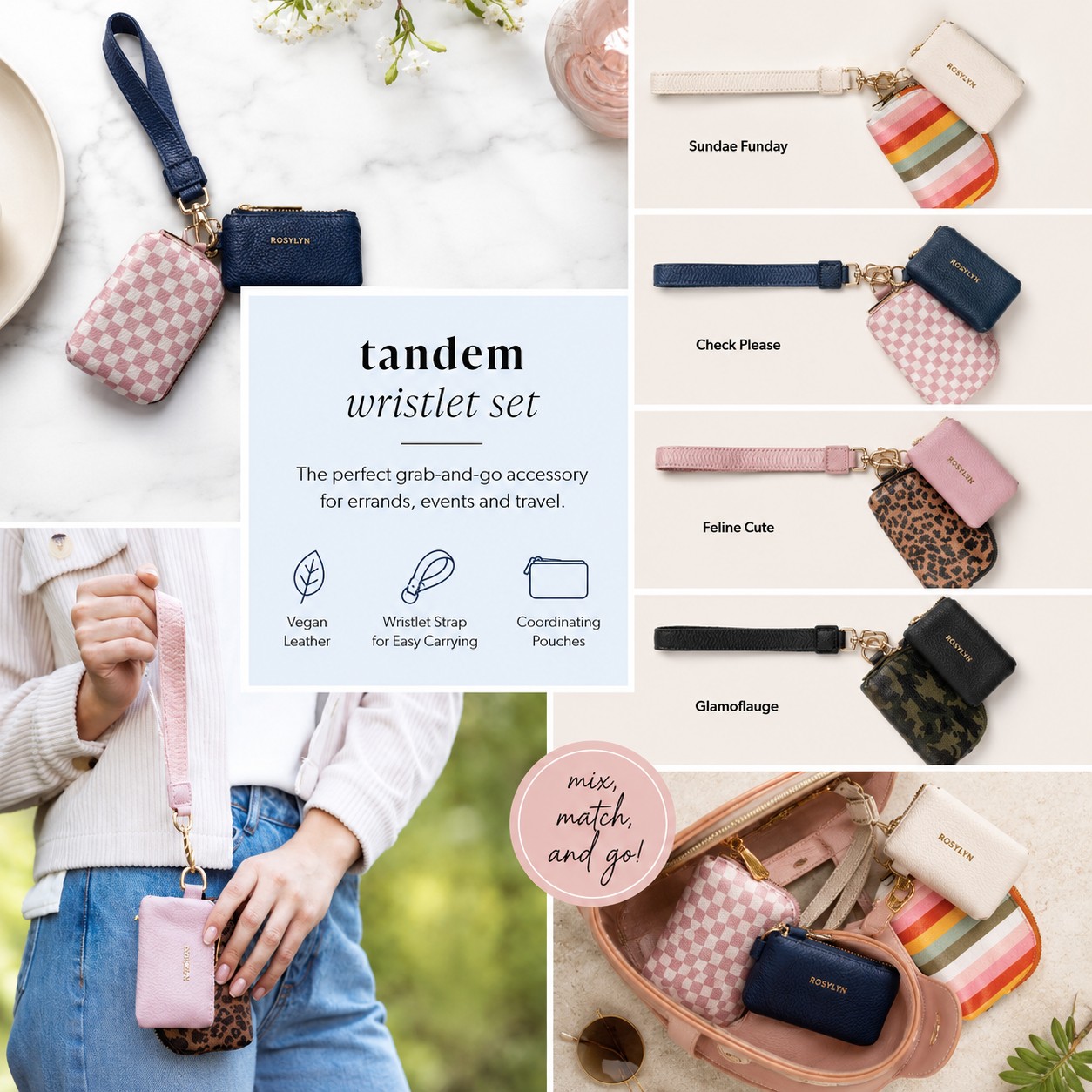 Tandem Wristlet Set